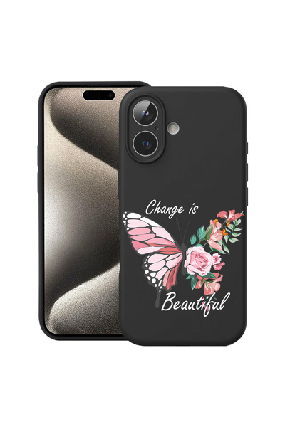 bestcase ® Θήκη σιλικόνης Premium για Apple iPhone 16 Plus, Η αλλαγή είναι όμ...