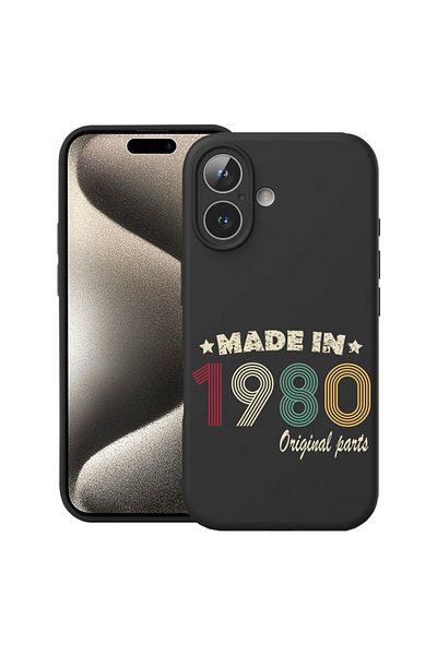 bestcase ® Premium Silicon Case For Apple iPhone 16, Original Parts - 1980, 1828635 PB 1997