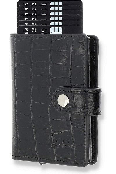 Solo Pelle Unisex Zippered Card Holder 789-F