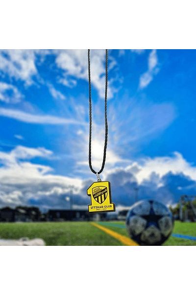 Generic Combo Offer – Ittihad Logo Car Keychain Rearview Mirror Hanging Pendant Set