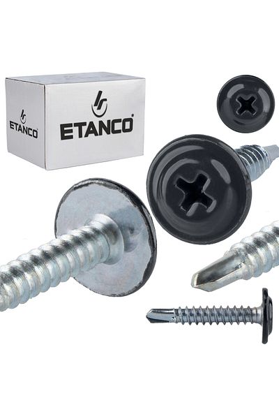 Etanco Łączniki montażowe GM-B 4,2x25mm RAL 7016