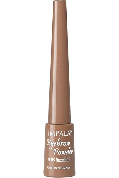 IMPALA Eyebrow Powder NO:03 Hazelnut Long Wear with Easy Applicator-1g