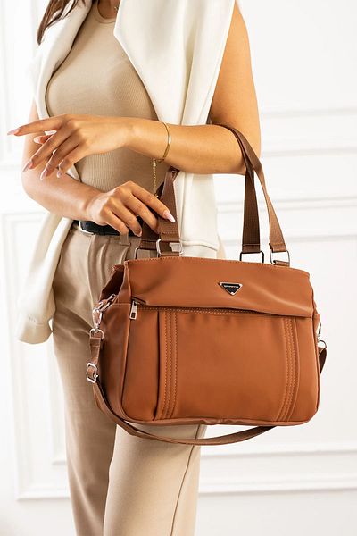 POLO CLUB Women's 5 Compartment Adjustable Cross Strap Hand and Shoulder Bag (33X22 cm)