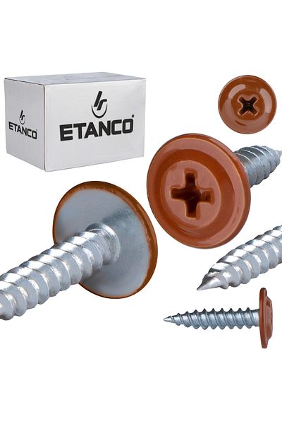 Etanco Łączniki montażowe GM-S 4,2x19mm RAL 8004