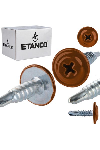 Etanco Łączniki montażowe GM-B 4,2x16mm RAL 8004