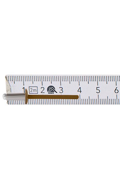 Etanco Nity otwarte aluminiowe 4x10mm RAL 8003