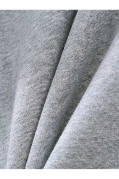 caddekombin Γκρι φούτερ με κουκούλα με στάμπα West Coast Choppers με τσέπη