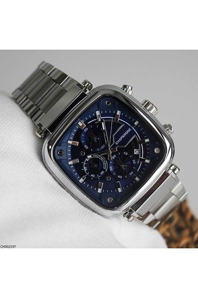 Chaperone Ch002597 Men's Wrist Watch with Steel Band
