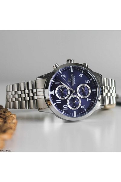 Reward Rwa147233 Men's Wrist Watch with Steel Band