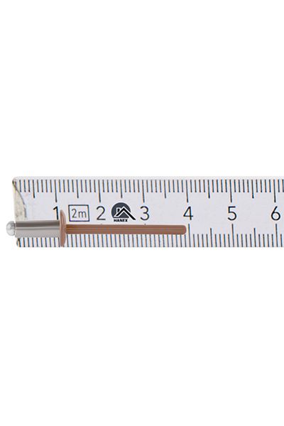 Etanco Nity otwarte aluminiowe 4x10mm RAL 8004