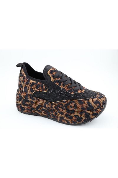 FELES 020-109 Leopard Women's Sneakers