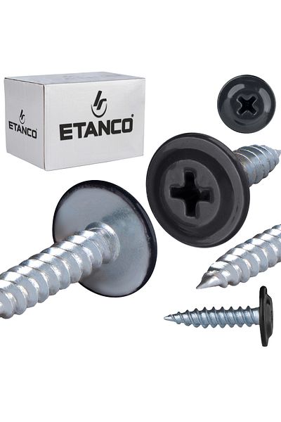 Etanco Łączniki montażowe GM-S 4,2x19mm RAL 7016