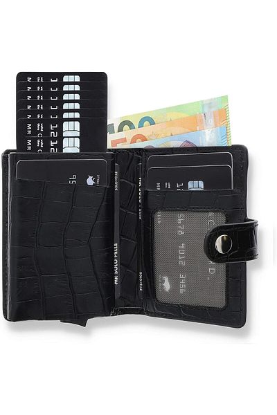 Solo Pelle Unisex Zippered Card Holder 789-F