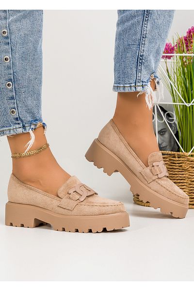 starlike Pantofi casual dama bej A161