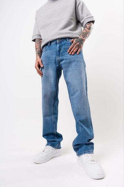 oraystore Λεπτομέρεια λείανσης Loose Fit Jeans