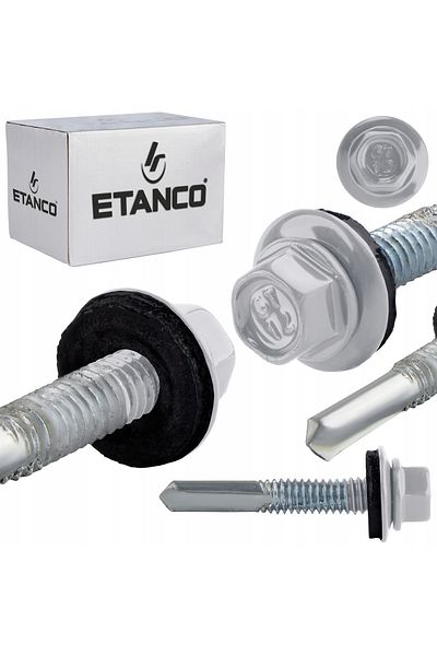 Etanco Wkręty samow. GT12 Z14 5,5x35mm RAL 9006