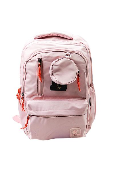 Sentor 8681900815837 4 Compartment School Backpack Powder Pink (320271)