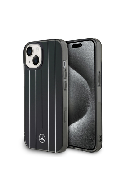 Mercedes Benz iPhone 15 Uyumlu Kılıf Mercedes Benz Lisanslı New Urban 3 IML B...