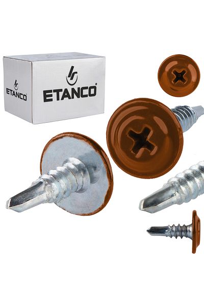 Etanco Łączniki montażowe GM-B 4,2x13mm RAL 8004