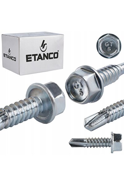 Etanco Șuruburi autofiletante GT6 6.3x22 (fără șaibă) galvanizate