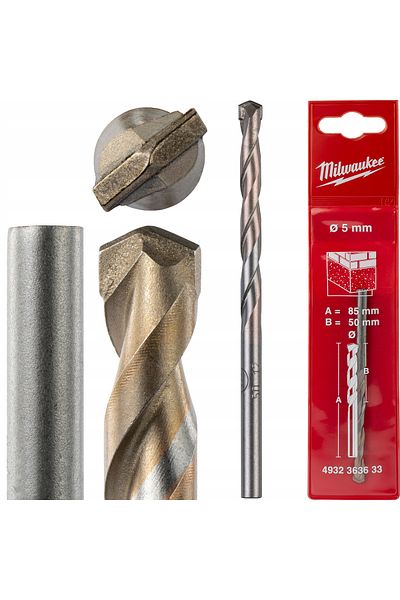Milwaukee Wiertło do betonu udarowe 5,0 x 45/85 mm (1)
