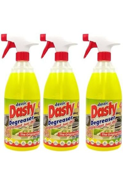 Dasty Combo Offer – 3pcs Classic Degreaser 1l Multi-purpose Cleaner For Car, Home & Kitchen