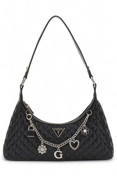 Guess Everlee Black Women's Shoulder Bag Hweg8679180