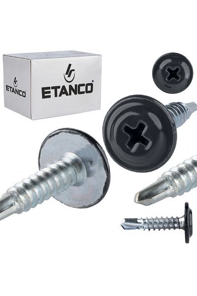 Etanco Łączniki montażowe GM-B 4,2x19mm RAL 7016