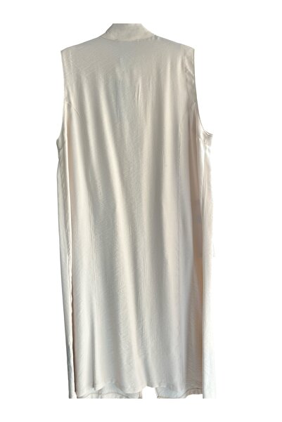 FATMA DANIŞMAN Long Vest with Large Size