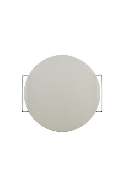 gogiva Platter with handles, white, stone tray for serving pizza or appetizers, 33 cm