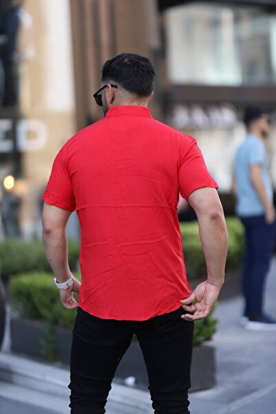 Klothy Men's Short Sleeve Summer Shirt 2459-1