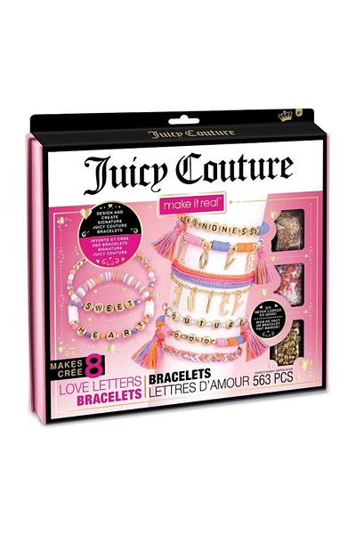ANGMAD Set de brățări Juicy Couture Love Letters, 563 piese