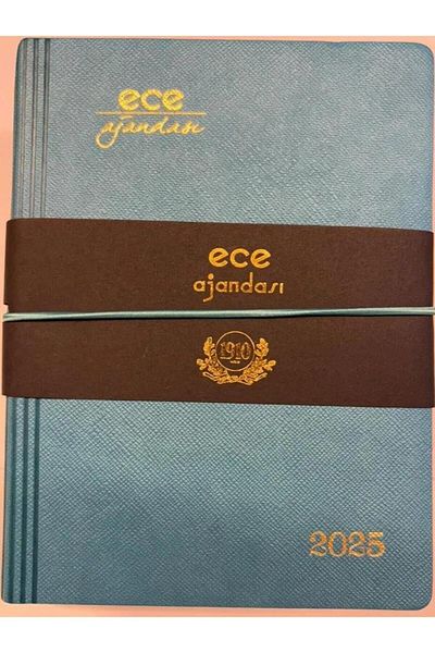 Ece Agenda Noua Marmaris Turcoaz în dungi Jurnal 12x16 2025