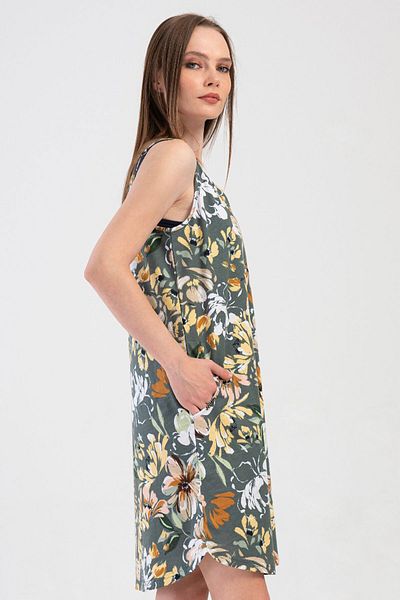 VİENETTA Cotton Women's Wide Strap Nightdress, 408021