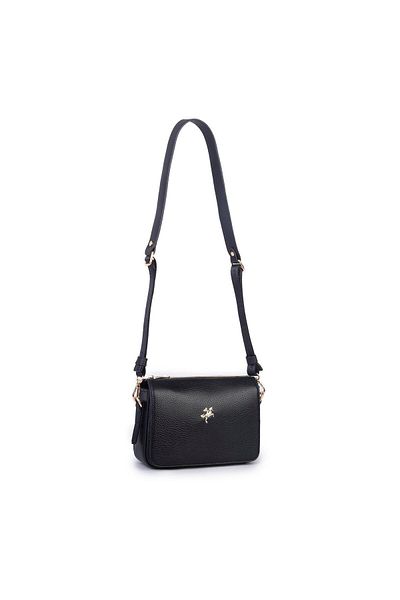 Nas Bag Geantă de umăr și crossbody pentru femei Black Lopez