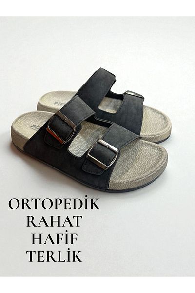 Cozi company Ορθοπεδικές άνετες καθημερινές παντόφλες παραλίας με αγκράφα κατά του ιδρώτα