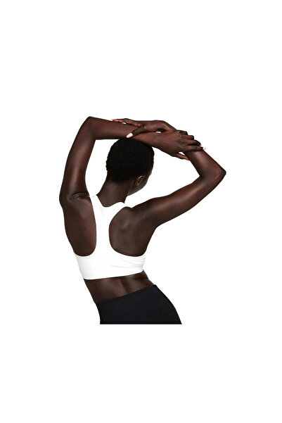 Nike DX6821-100 Swoosh Medium Support Kadın Bra