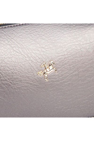 Nas Bag Geantă de umăr și crossbody pentru femei Gri Negru Victoria