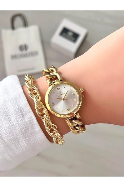 Homies Women's Wristwatch - Original Product - Bracelet Gift - 3 ATM Waterproof