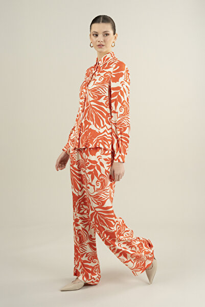 IDYL Patterned Shirt Set