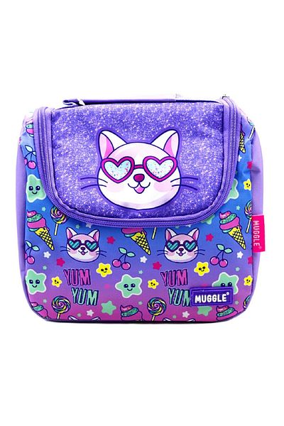 MUGGLE Purple Yum Yum Single Compartment Thermos Lunch Box Purple (Mu-5804)