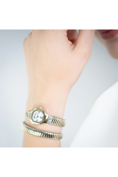 Just Cavalli Γυναικείο Ρολόι Snake με Μπλε Σχέδιο και Μπλε Σχέδιο JC1L326M0055