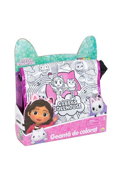 ANGMAD Colorable Bag, Gabby's Dollhouse