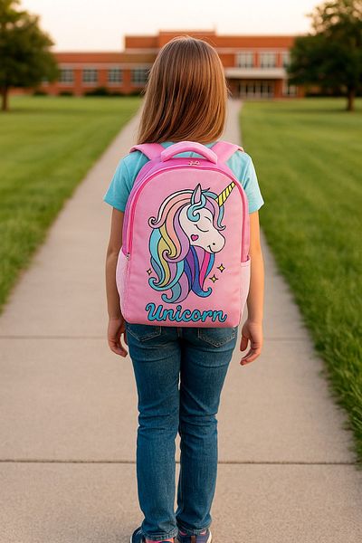 NEWFULL Unicorn Girl Backpack School Bag Set of 2 (New Season)
