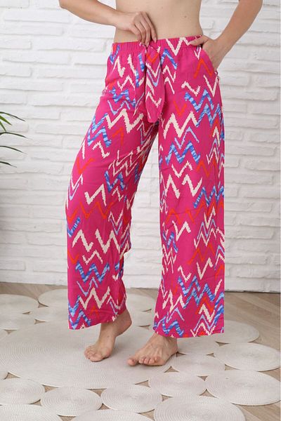 hakkoymaz Women's Spanish Leg Pocket Woven Fabric Casual Comfortable Summer Single Bottom