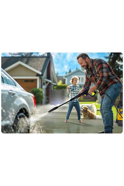 Humberg Hm-300 Pressure Washer, 1800 W, 230 Bar Ew Pressure, Flow Rate 420 L/h