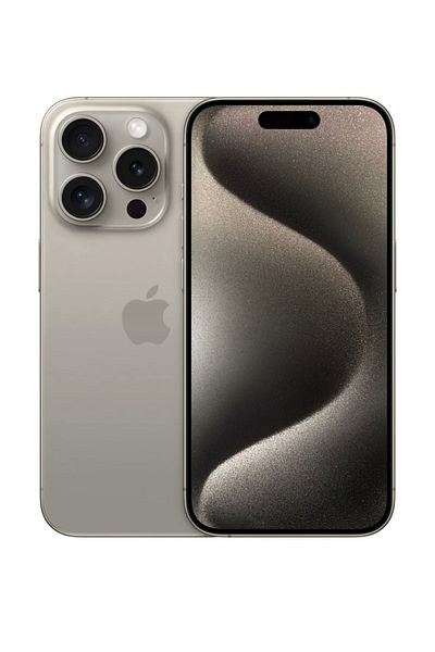 Apple iPhone 15 Pro 128GB Titanium, 5G with FaceTime - Middle East Version