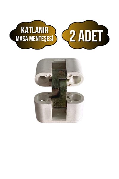 DSYapıAksesuar Folding Table Hinge Smart Coffee Table Table Hinge(White)(2 Pcs)