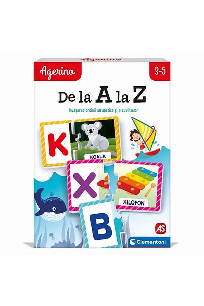 ANGMAD Educational Game 'From A to Z', Agerino, Ages 3+
