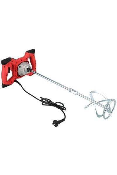 Hi Max (HI-ET3856) 1300W Electric Handheld Concrete Cement Mixer, Portable 220V Plaster Paint Mixer